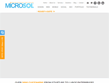 Tablet Screenshot of microsol.biz