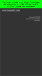 Mobile Screenshot of microsol.com