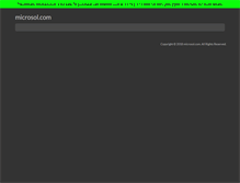 Tablet Screenshot of microsol.com